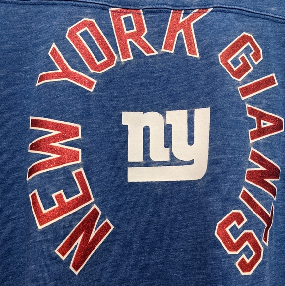 NFL Juniors NY Giants football tee NWT size large - Picture 2 of 5